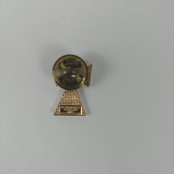 Guardian Angel Pushback  Pin Gold Tone - Picture 3 of 5